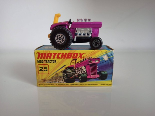 Matchbox Superfast No.25 MOD Tractor