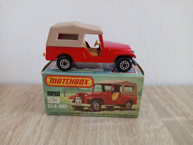 Matchbox Superfast No 53 CJ-6 JEEP