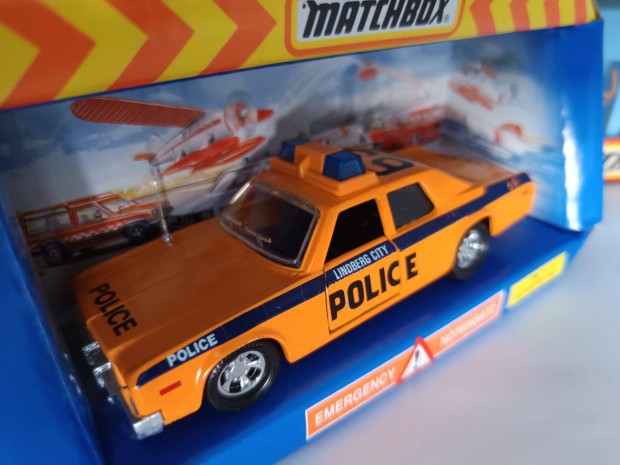 Matchbox Superkings EM-1 US Police car