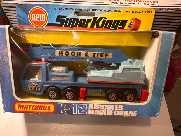 Matchbox Superkings Hercules Mobile Crane (Gerrman)