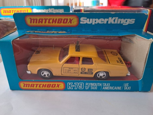 Matchbox Superkinks K-79 Plymouth Gran Fury Taxi