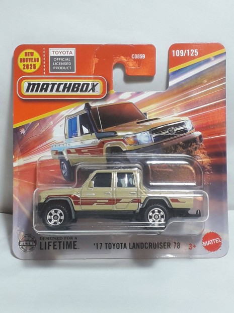 Matchbox '17 Toyota Landcruiser 78 2025