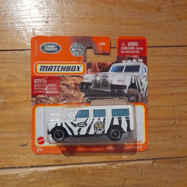 Matchbox: 1966 Land Rover Gen II Bontatlan 2021