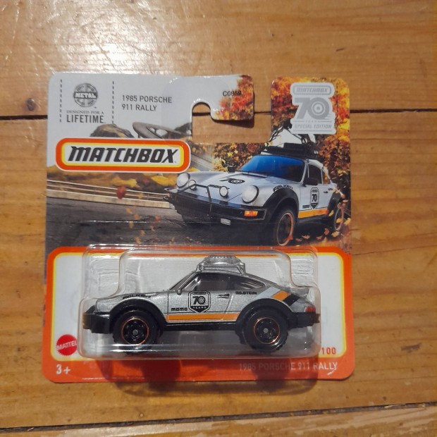 Matchbox: 1985 Porsche 911 Rally Bontatlan 2022