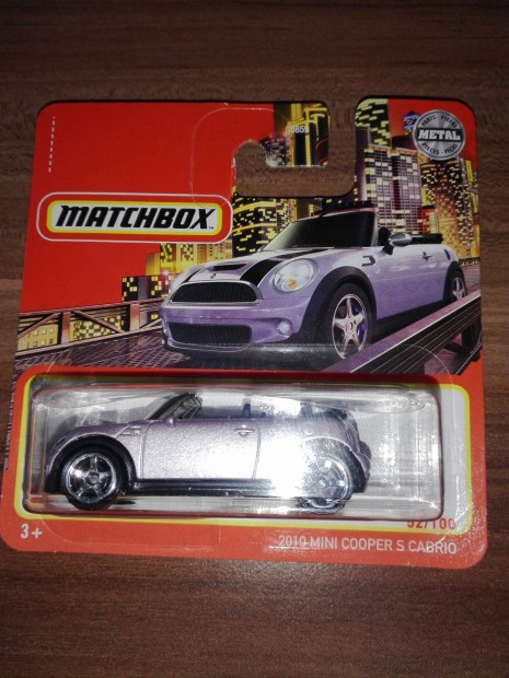 Matchbox: 2010 Mini cooper s cabrio Bontatlan 2021