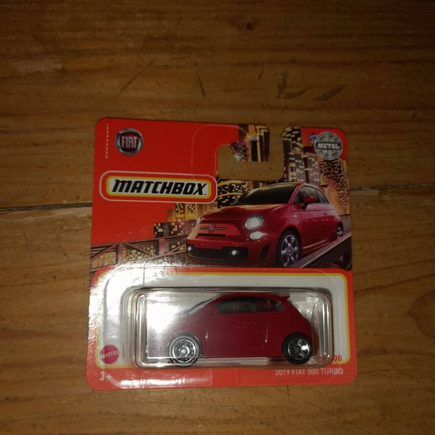 Matchbox: 2019 Fiat 500 Turbo Bontatlan 2021