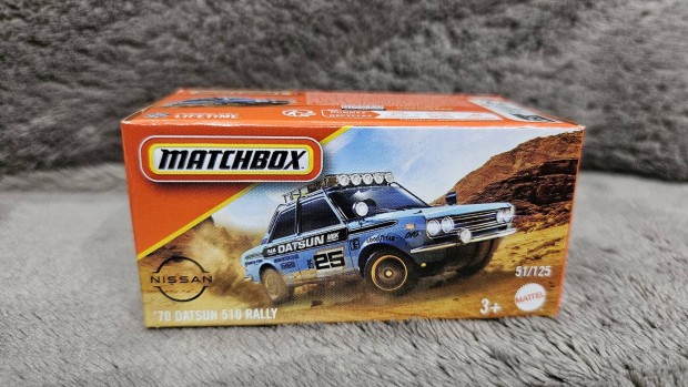 Matchbox '70 Datsun 510 Rally