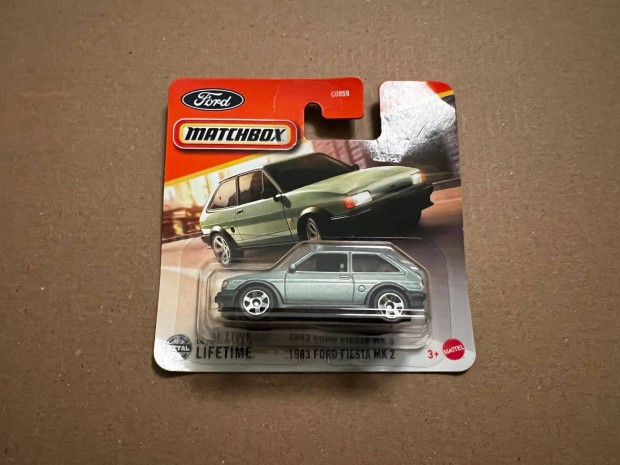 Matchbox - 1983 Ford Fiesta MK2 - zld