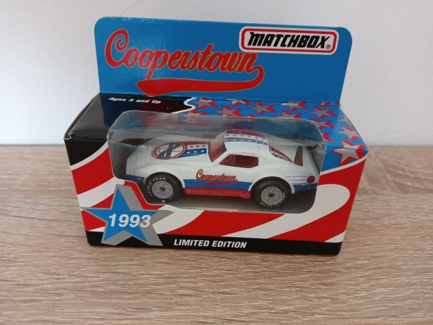 Matchbox - 1993 - Chevy Corvette - Cooperstown - New AND Boxed