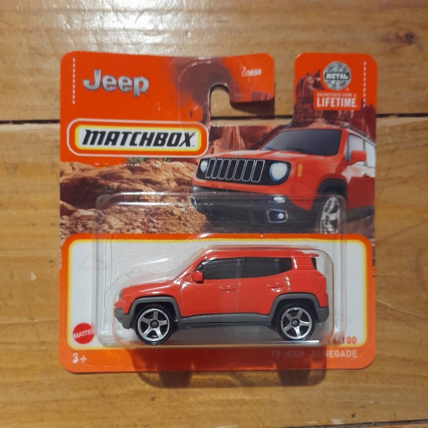 Matchbox: '19 Jeep Renegade Bontatlan 2033