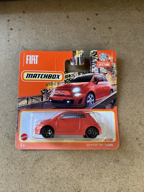 Matchbox - 2019 Fiat 500 Turbo j