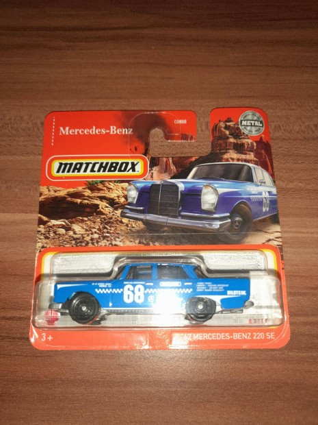 Matchbox: '62 Mercedes-benz 220 SE Bontatlan 2021