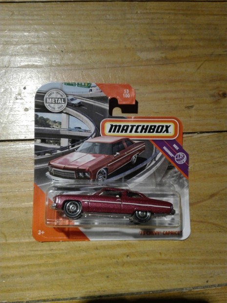 Matchbox: '75 Chevy Caprice Bontatlan! 2018