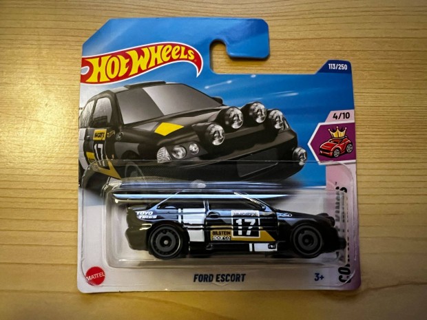 Matchbox - Ford Escort (rally) - fekete