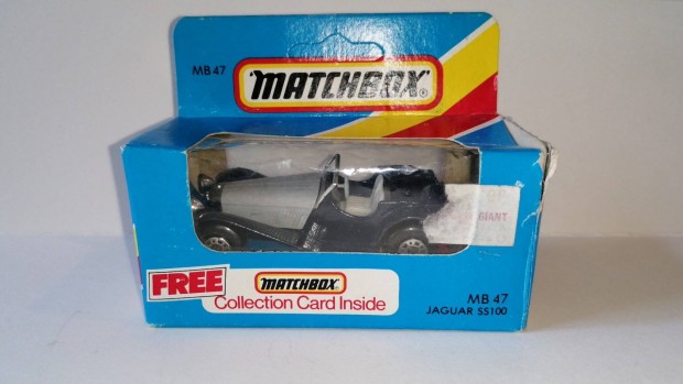 Matchbox - MB 47 Jaguar SS 100 (1981 Made in Macau) 