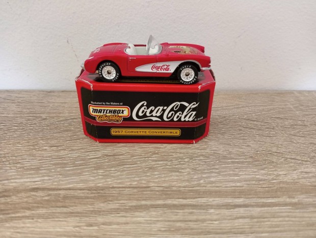 Matchbox collectible Coca-Cola 1957 Corvette Convertible
