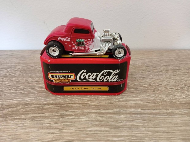 Matchbox collectible Coca Cola Coke 1933 Ford Coupe