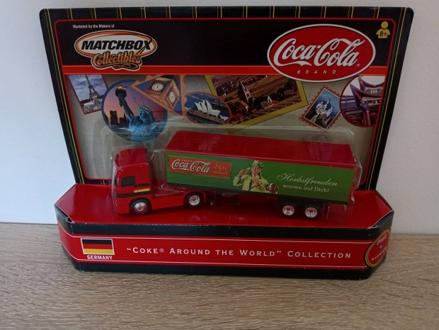 Matchbox collectible Coca Cola Coke around the world truck Germany