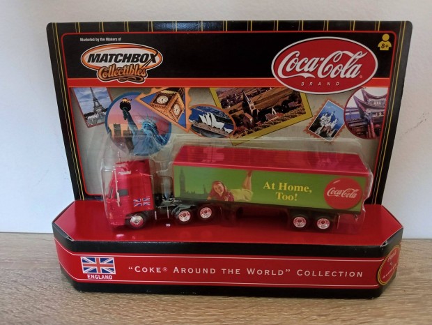 Matchbox collectible Coca Cola around the world truck England