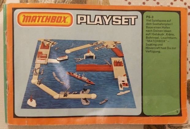 Matchbox fzetke / kis katalgus (hinyos)