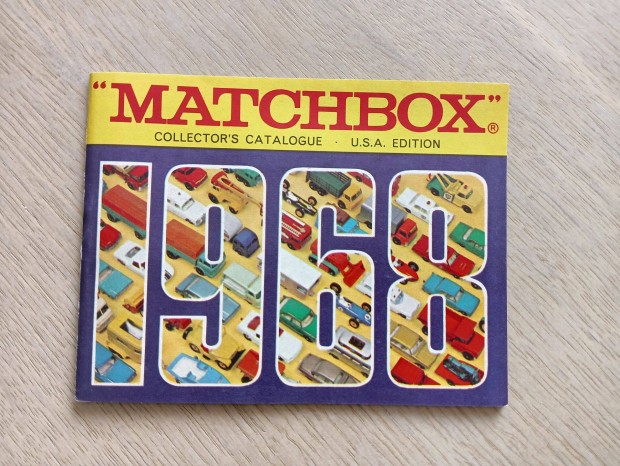 Matchbox katalgus 1968