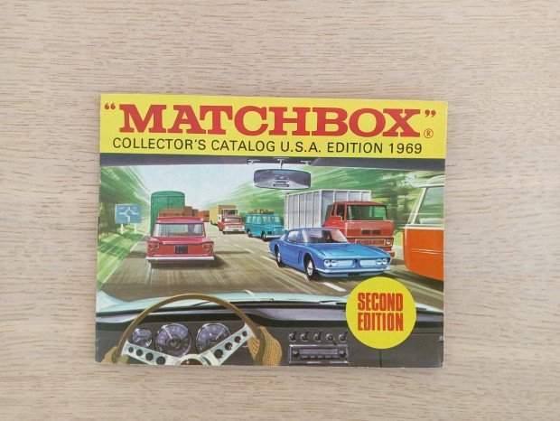 Matchbox katalógus 1969 Second edition