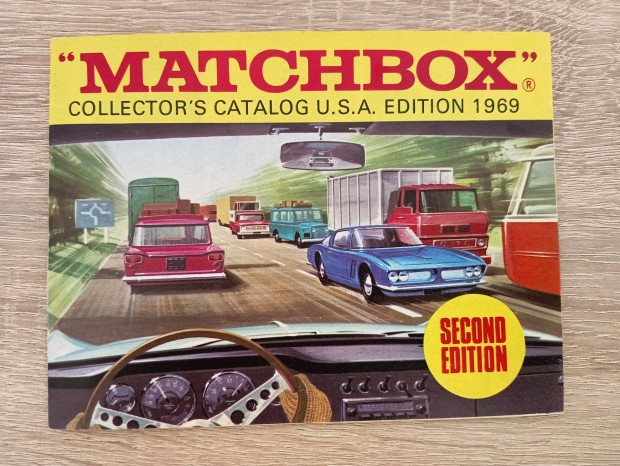 Matchbox katalgus 1969 Second edition