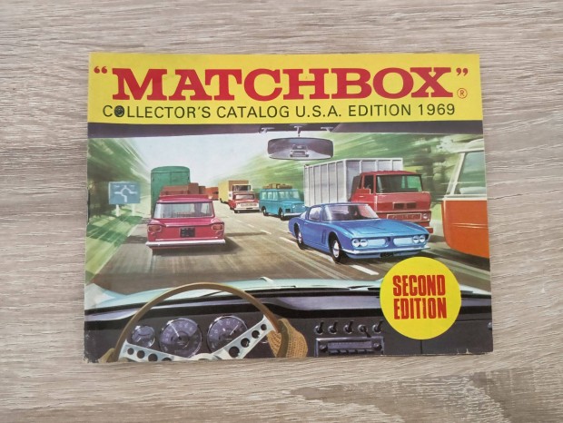 Matchbox katalgus 1969 Second edition