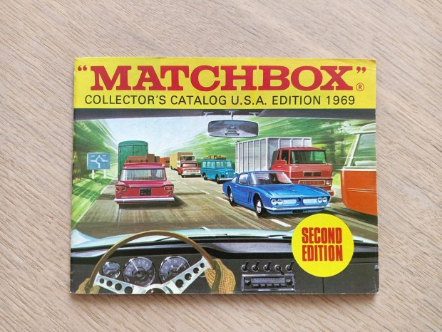 Matchbox katalgus 1969 Second edition
