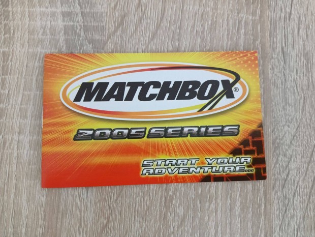 Matchbox katalgus 2005 kis fzet