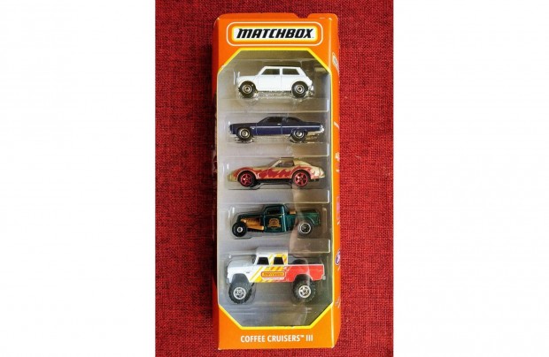 Matchbox szett Coffee Cruisers III bontatlan