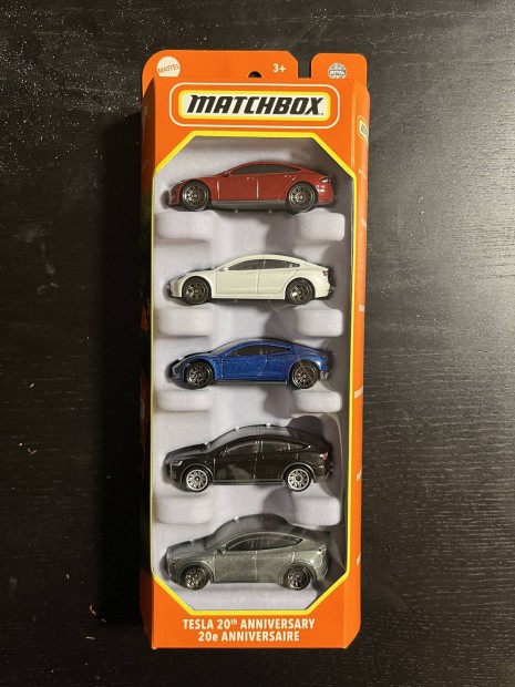 Matchbox tesla 5 pakk csomag 