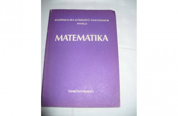 Matematika - rgi tanknyv