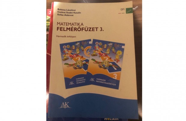 Matematika felmr fzet 3. osztlyosoknak