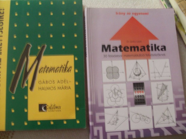 Matematika segdknyv (2 db, -nem volt hasznlva)