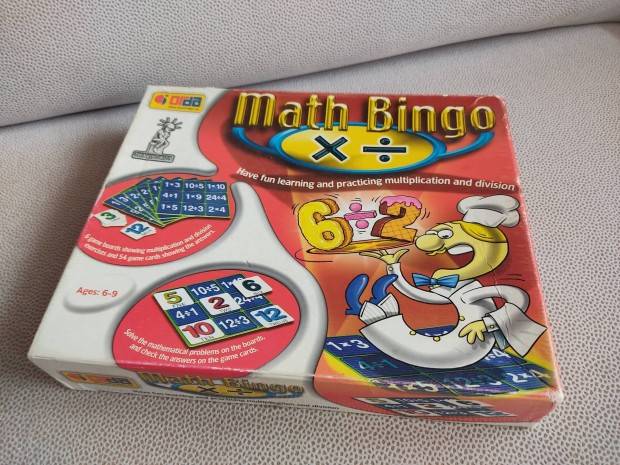 Math Bingo szorzs oszts tant oktat jtk 