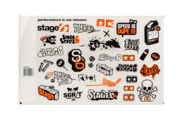 Matrica K�szlet Stage6 A4 narancss�rga