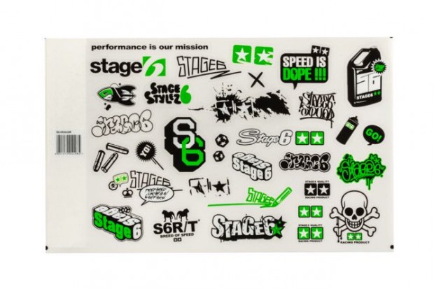 Matrica K�szlet Stage6 A4 z�ld