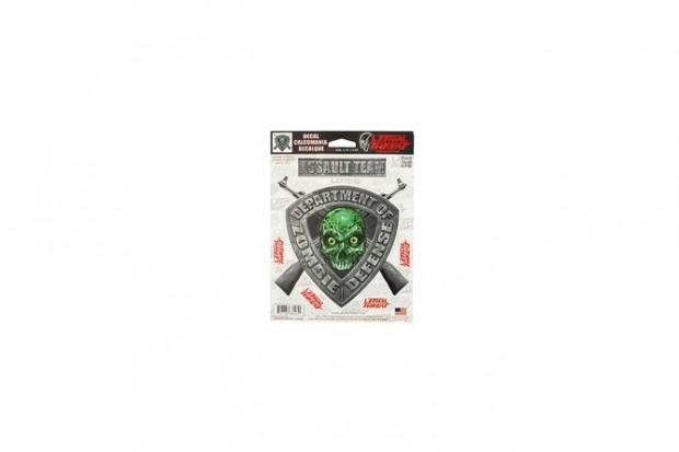 Matrica Lethal Threat Zombi V�delem 15x20cm z�ld