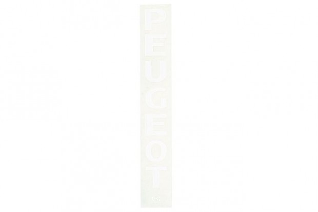 Matrica Peugeot (villa) 218x35 mm feh�r