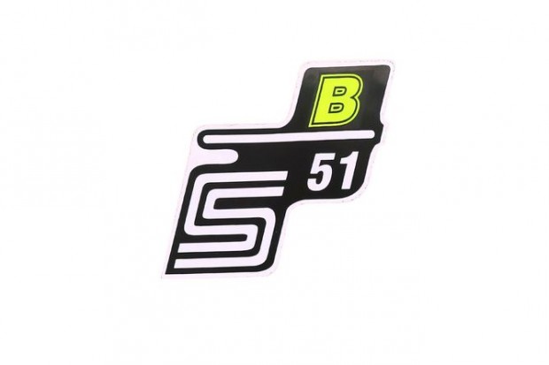 Matrica S51 B neon s�rga Simson