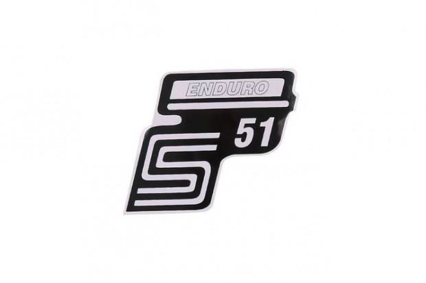 Matrica S51 Enduro feh�r Simson
