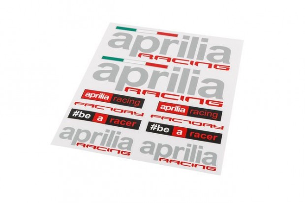 Matrica ív Aprilia Racing 25x20cm