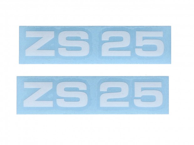 Matrica készlet MOGA 2 darabos Szélesség kb. 95mm Magasság 17mm Zündap