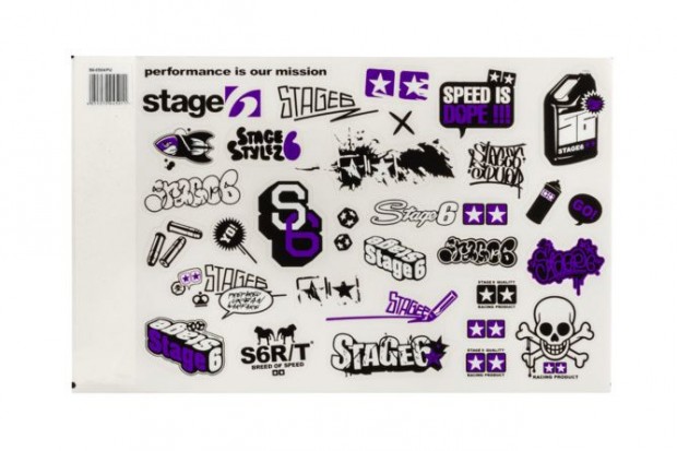 Matrica szett Stage6 A4 lila