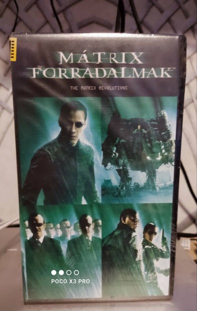 Mtrix Forradalmak Bontatlan VHS