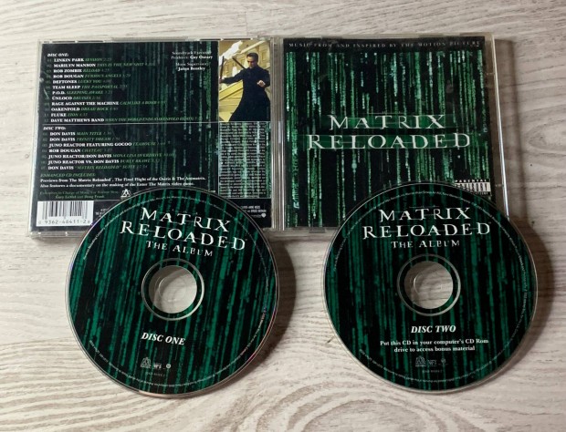 Matrix Reloaded filmzene CD