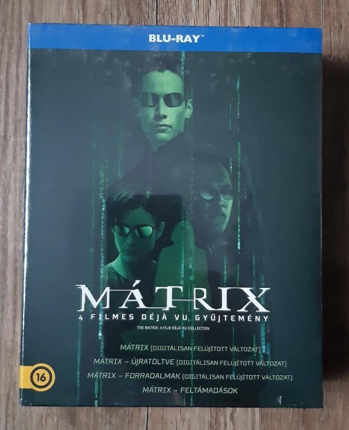 Mtrix "Dj Vu" 4 filmes gyjtemny (4 Blu-Ray) (j)
