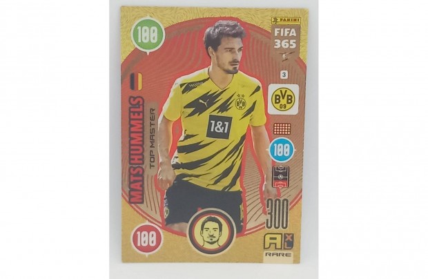 Mats Hummels Fifa 365 Top Master 2020 focis krtya