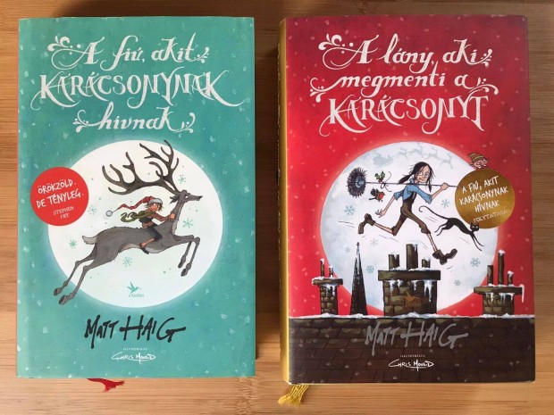 Matt Haig Karácsony könyvek 3.500 Ft/db